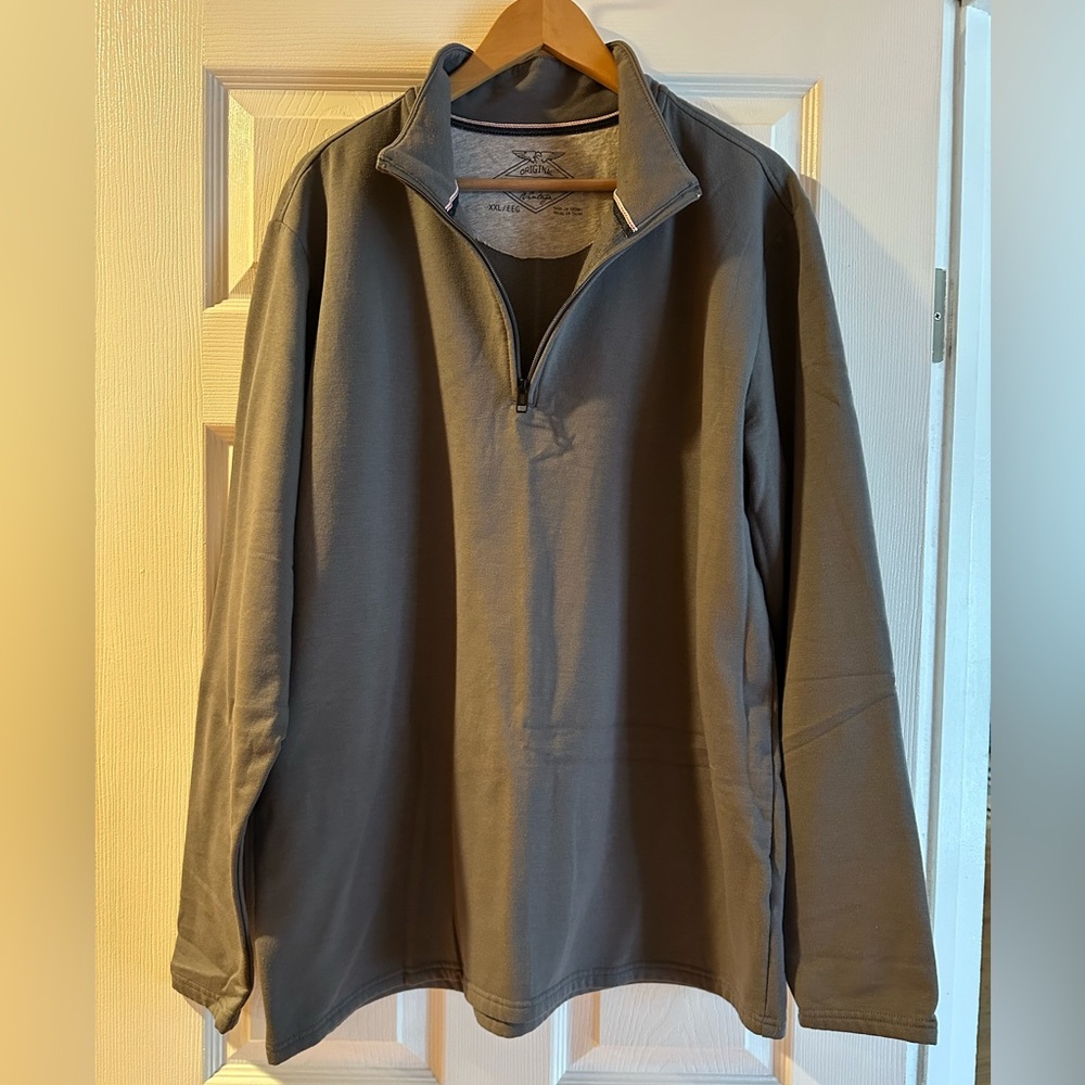 Original Weatherproof Vintage Men’s Long Sleeve Quarter Zip Sweater Size XXL